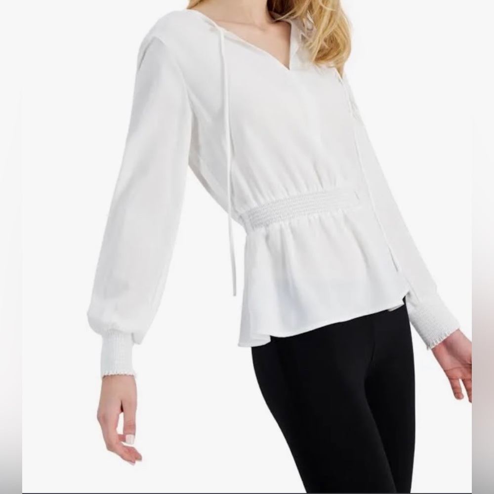 4- Alfani Peplum Blouse